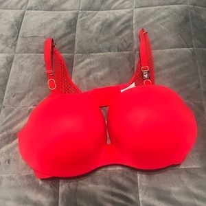 Victoria Secrets Plunged Bras Red,Dark,or Light Blue